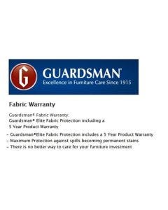 Guardsman 5 Year Warranty & Care Kit - 1 Seat Fabric Lounge 