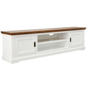 Aspen TV Unit Two Tone color Two Tone