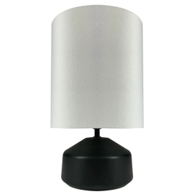 Luna Table Lamp Black color Black
