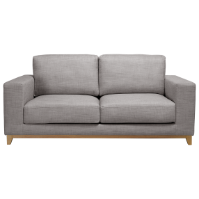 Dallas Isla Soft Grey Sofa - 2 Seater color Soft Grey