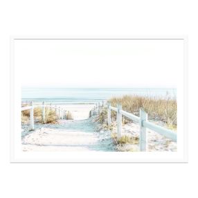 Ocean Pathways Framed Print  - 120cm x 86cm 