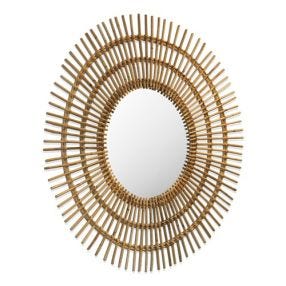 Amisha Wall Mirror - 120cm color Natural