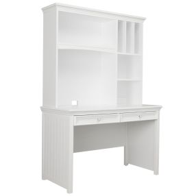 Mandalay Desk & Hutch White color White
