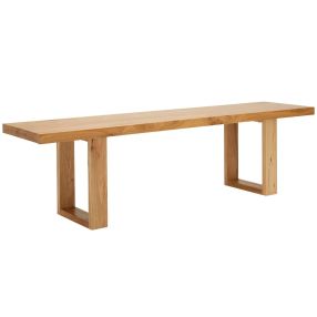 Clemence Dining Bench color Natural