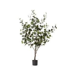 Eucalyptus Potted Tree Green - 80cm x 80cm x 145cm color Green