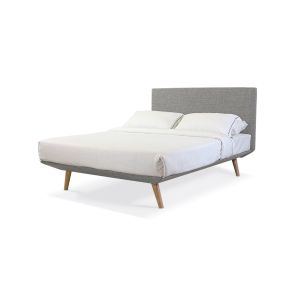 Oslo Bed Frame Light Grey color Light Grey