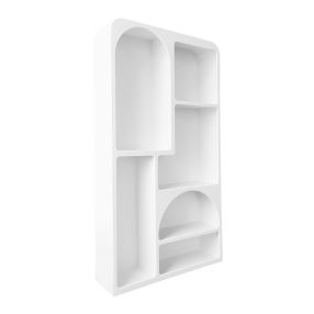 Milou Storage Wall Unit - Tall color White