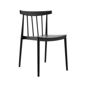 Cammeray Dining Chair Black color Black