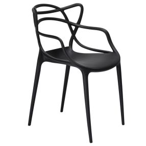 Manly Dining Chair Black color Black