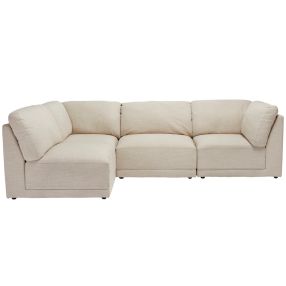 Amelia Modular Sofa Sea Pearl - 4 Piece color Sea Pearl