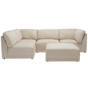 Amelia Modular Sofa Sea Pearl - 5 Piece color Sea Pearl