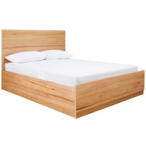 Clemence Gaslift Storage Bed color Natural