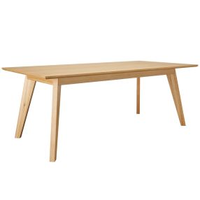 Morgan Oak Dining Table color Oak