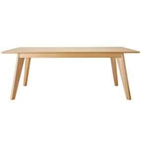 Morgan Oak Dining Table color Oak