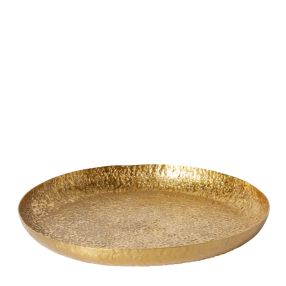 Taj Decorative Tray Gold - 39.5cm color Gold
