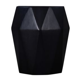 Dia Stool Mango Wood Black color Black