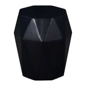 Dia Stool Mango Wood Black color Black