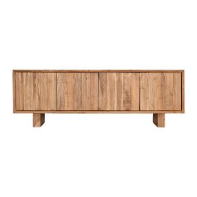 Linee Acacia Natural TV Unit - 200cm color Natural