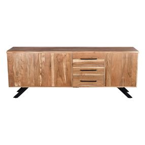 Madras Natural Acacia Wood Buffet - 200cm color Natural