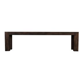 Merrit Umber Mango Wood Bench Seat color Umber