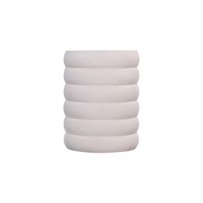 Roly Occasional Mango Wood Stool White color White