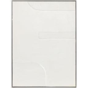 Echo I Framed Painting - 60cm x 80cm color White