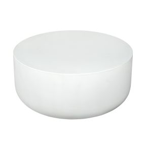 Mara White Concrete Coffee Table color White