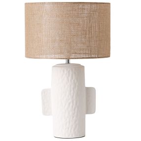 Pandora Table Lamp White Natural color White