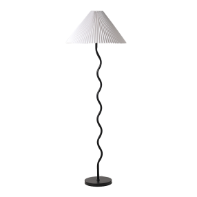 Pontu Floor Lamp Black color Black