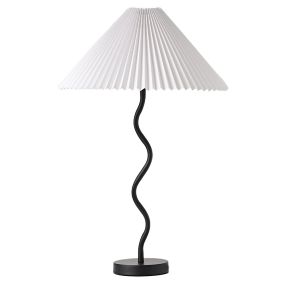 Pontu Table Lamp Black color Black