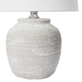 Romeo Table Lamp Antique White color White