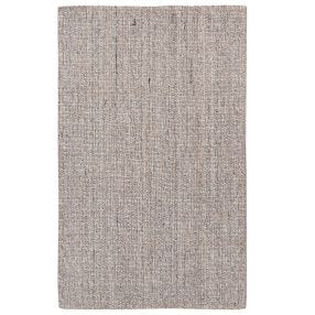 Boucle Wool Rug - Marled Grey color Marled Grey