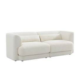 Santa Monica Modular Sofa Boucle Ivory - 2 Piece color Ivory