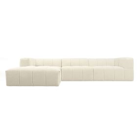 Lucello Tribute Shell Modular Sofa with Ottoman - 4 Piece 