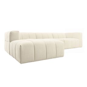 Lucello Tribute Shell Modular Sofa with Ottoman - 4 Piece 