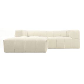 Lucello Tribute Shell Modular Sofa with Ottoman - 3 Piece 