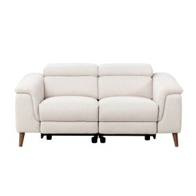 Dylan Orson Almond with 2 Electric Recliner Sofa - 2 Seater color Almond