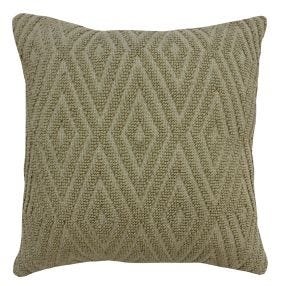 Malea Cushion Grey Green - 50cm x 50cm color Grey/Green