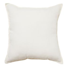 Banse Linen Cushion White - 50cm x 50cm color White