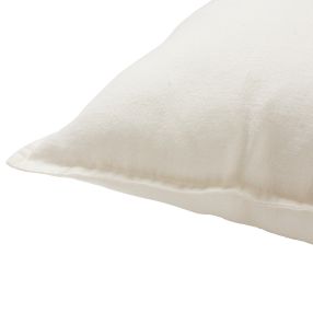 Banse Linen Cushion White - 50cm x 50cm color White