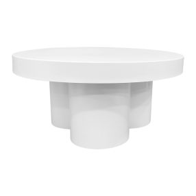 Domi Coffee Table White - 88cm color White