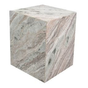 Mars Side Table - Marble color Toronto Marble