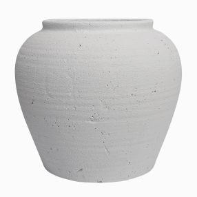 Bexley Pot White - 38cm color White
