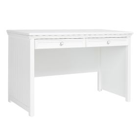 Mandalay Desk White - 126cm color White