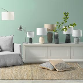 Romi Table Lamp White color White