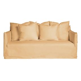 Como Linen Sofa Wheat - 2.5 Seater color Wheat