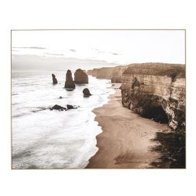 Apostle Sunrise Framed Canvas  - 150cm x 120cm 