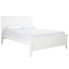 Mandalay Bed Frame White color White