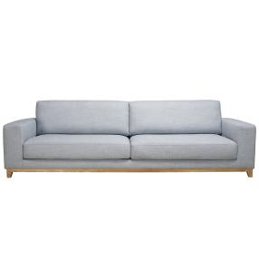 Dallas Isla Blue Haze Sofa - 4 Seater color Blue Haze