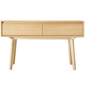 Morgan Oak Console Table color Natural
